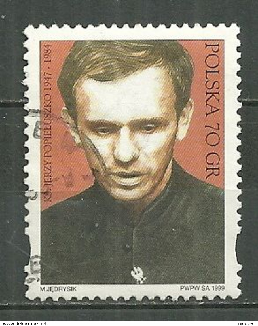 POLAND Oblitéré 3572 Père Jersy Popieluszko Religion - Used Stamps