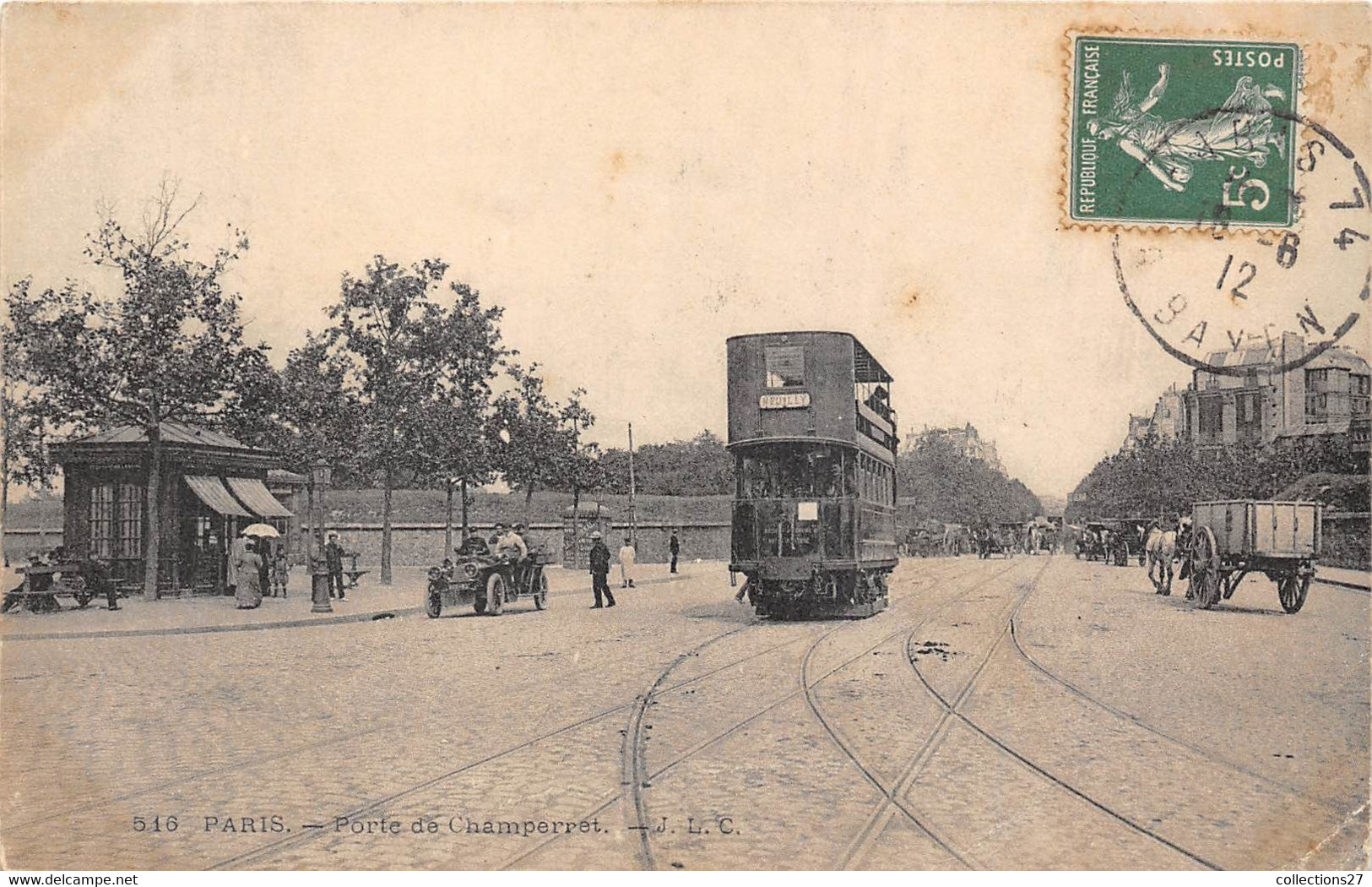 PARIS-75017- PORTE DE CHAMPERRET - Arrondissement: 17