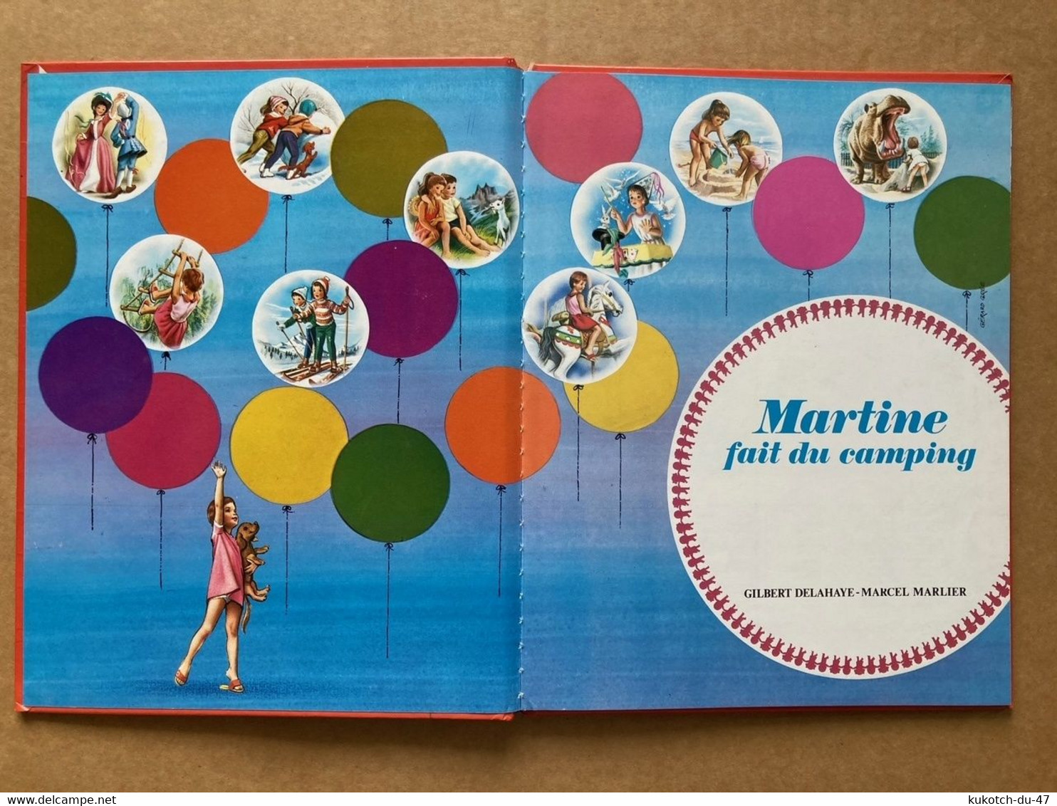 Album Jeunesse - Martine Fait Du Camping (1982) - Casterman