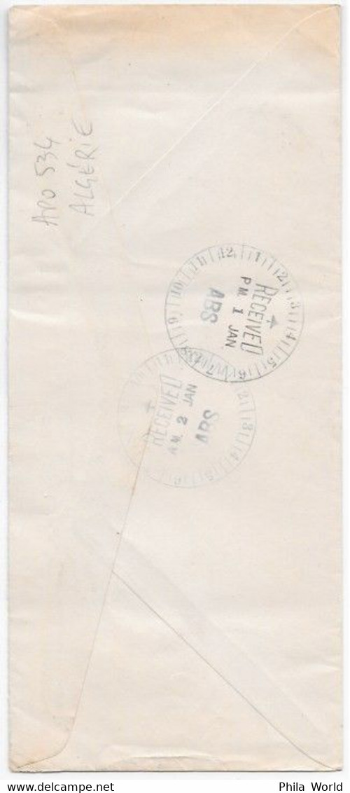 WW2 - 1944 JAN 02 - APO 759 = Office CASABLANCA US ARMY POSTAL SERVICE On Official Business cover Of WAR DEPARTMENT - Guerre Mondiale (Seconde)