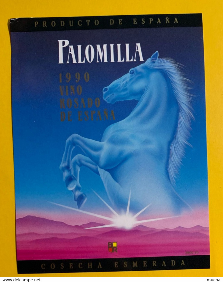 17286 - Palomilla 1990 Vino Rosado Espagne - Chevaux