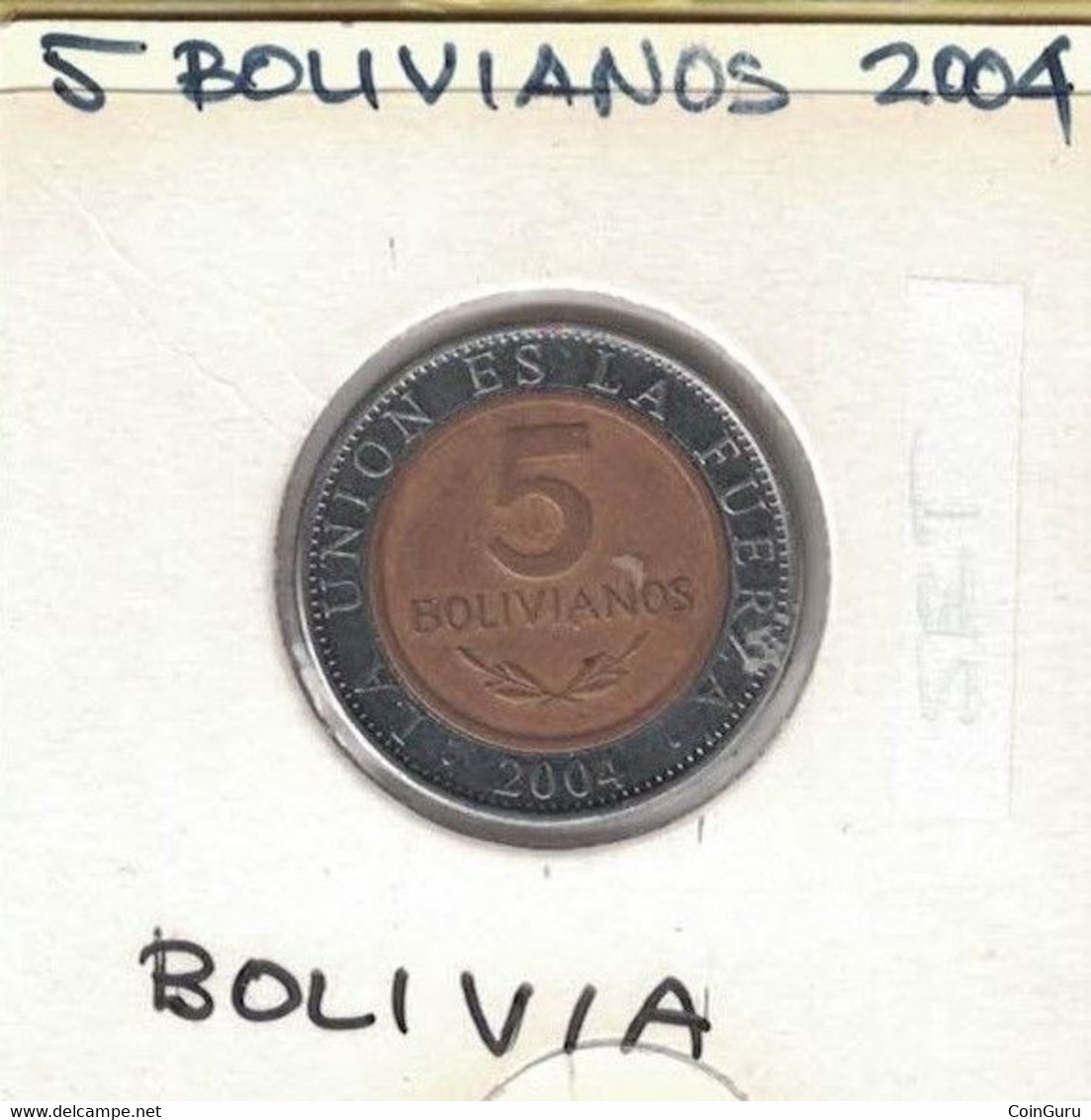 Bolivia  20 Or 50 Centavos Or  1 Or 5 Bolivianos, 2005 To 2008, Price Per Coin - Bolivia