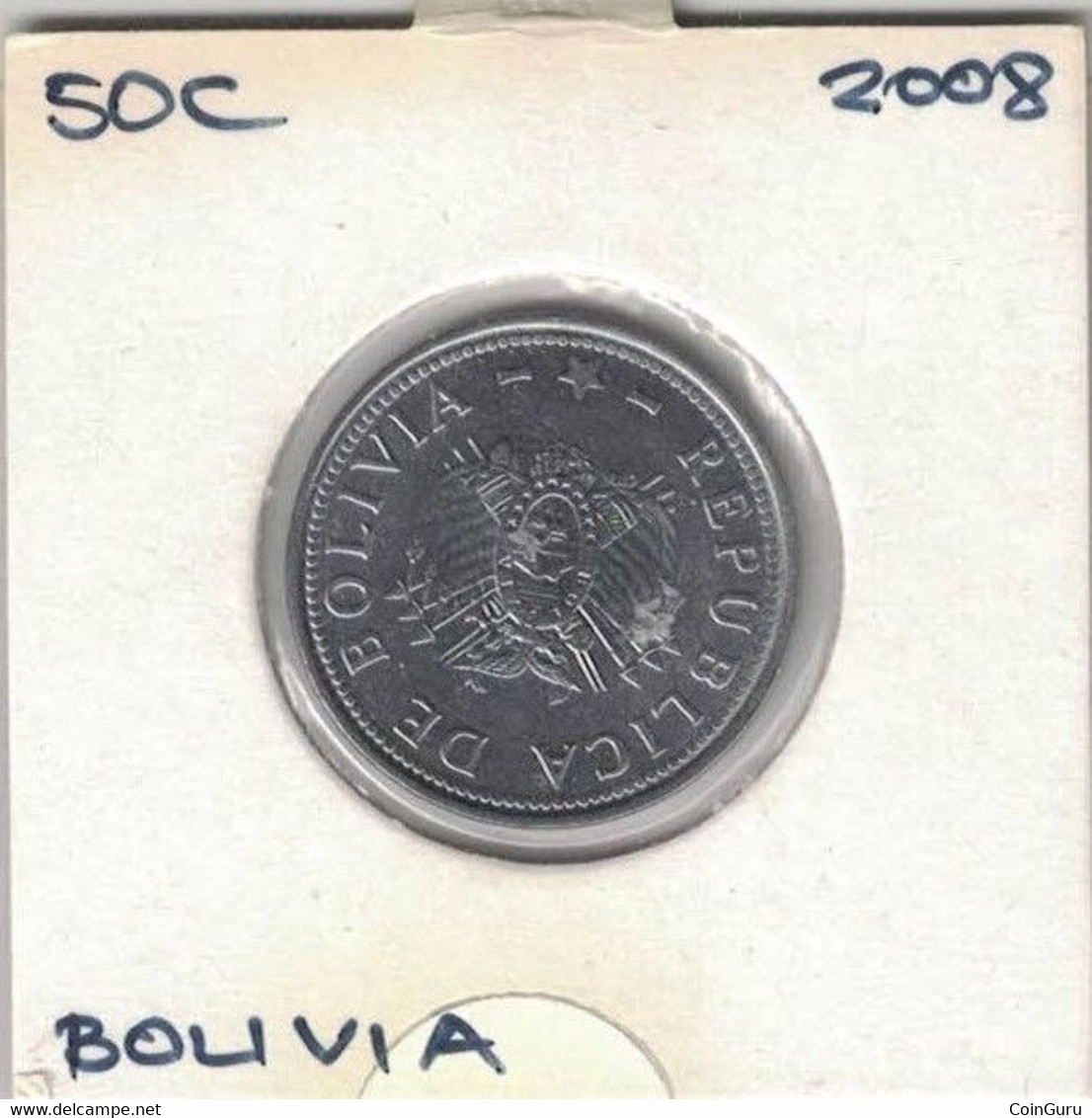 Bolivia  20 Or 50 Centavos Or  1 Or 5 Bolivianos, 2005 To 2008, Price Per Coin - Bolivia