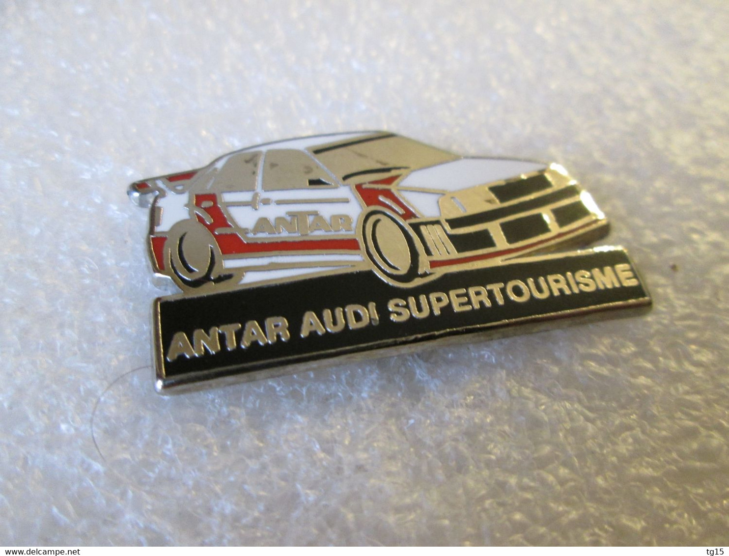 PIN'S  AUDI  ANTAR  SUPERTOURISME    Zamac  EBC Argent - Audi