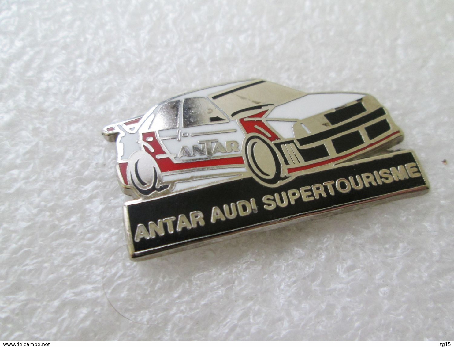 PIN'S  AUDI  ANTAR  SUPERTOURISME    Zamac  EBC Argent - Audi