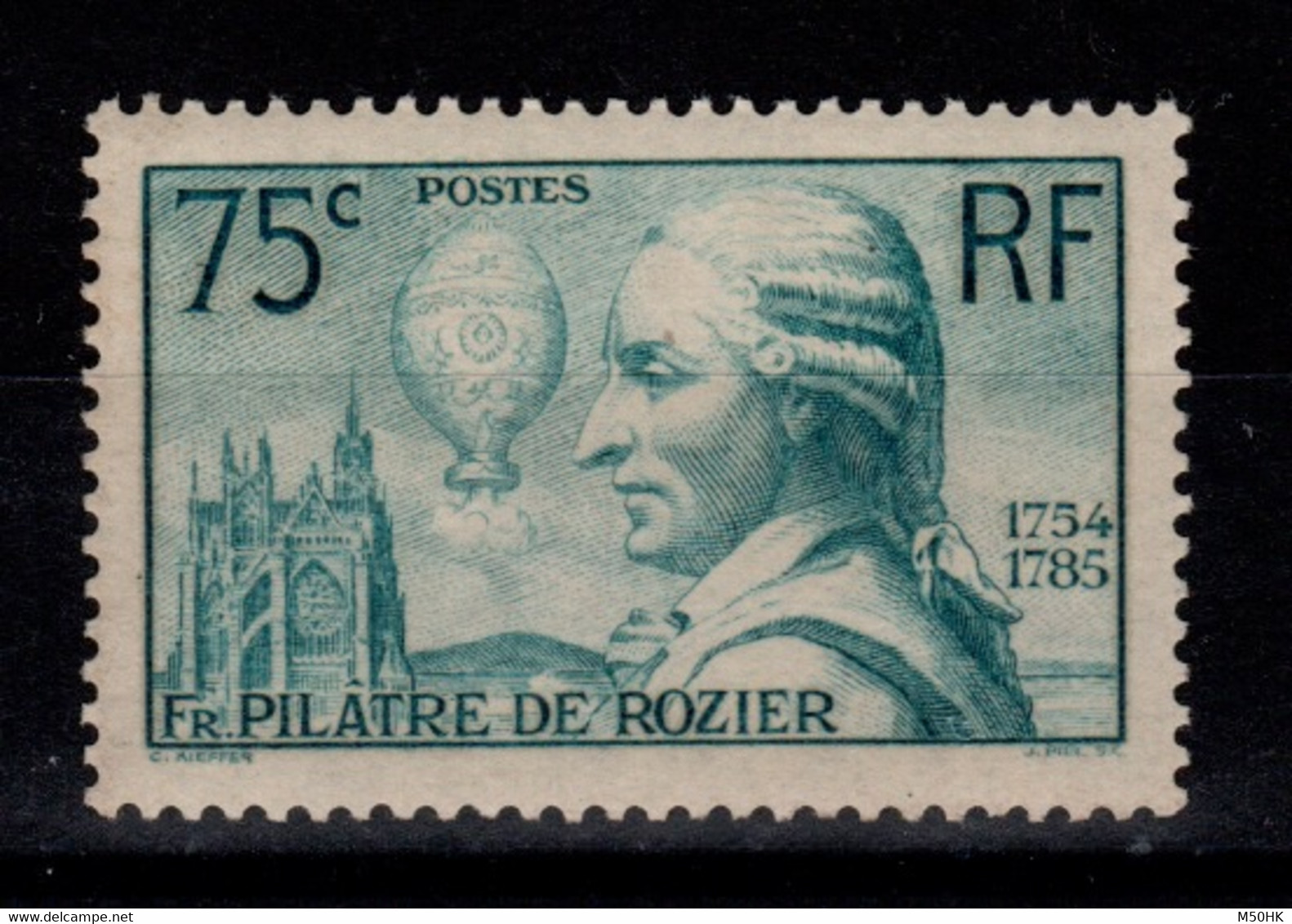 YV 313 Pilatre De Rozier N* Cote 20 Euros - Ungebraucht