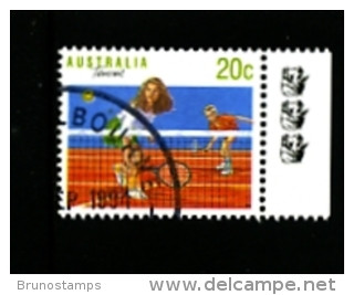 AUSTRALIA - 1994  20c. TENNIS  3 KOALAS  REPRINT  FINE USED - Essais & Réimpressions