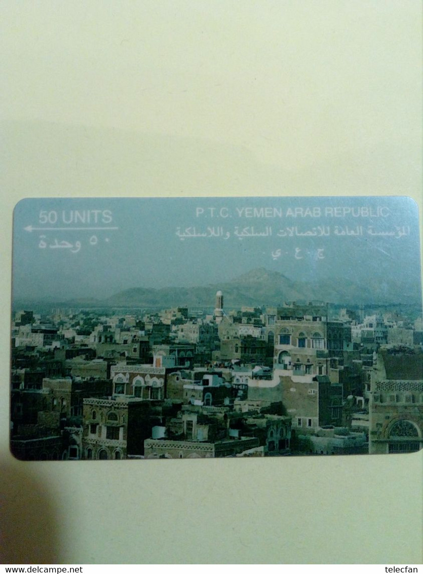 YEMEN SANAA PTC GPT N° 1YEMA.......50U UT - Jemen