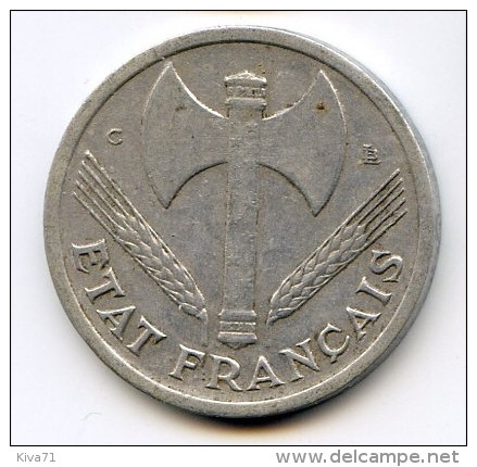 1 Franc "Etat Français"  1944c  TTB - 1 Franc