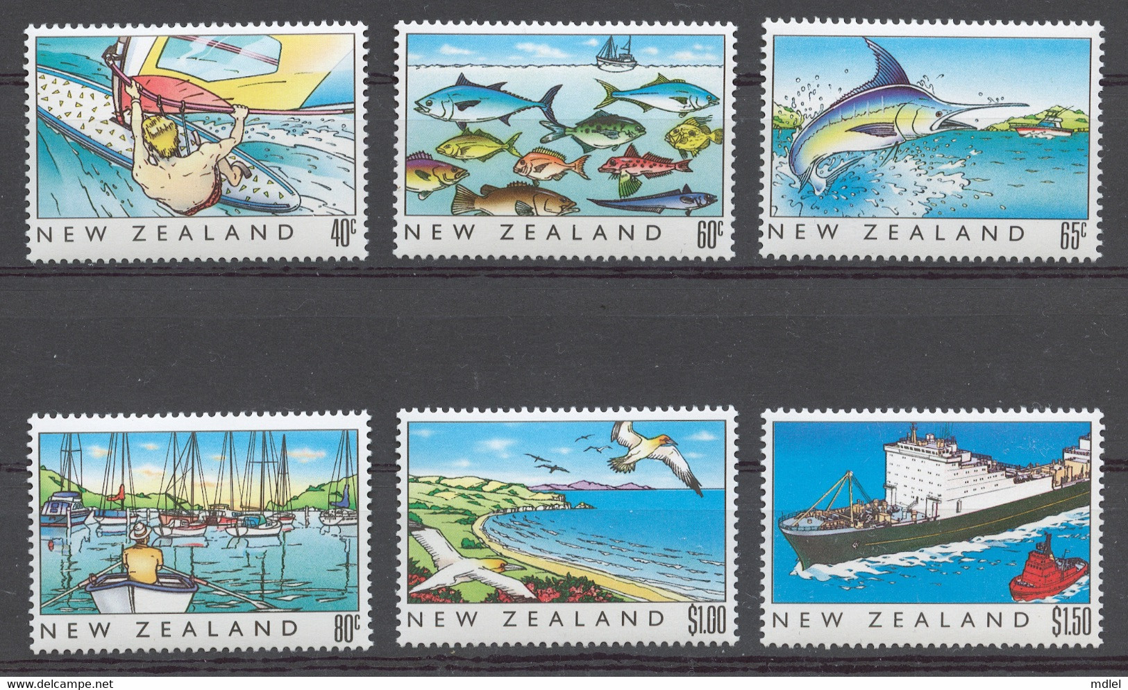 New Zealand 1989 Mi# 1088-93** NEW ZEALAND HERITAGE - Nuevos