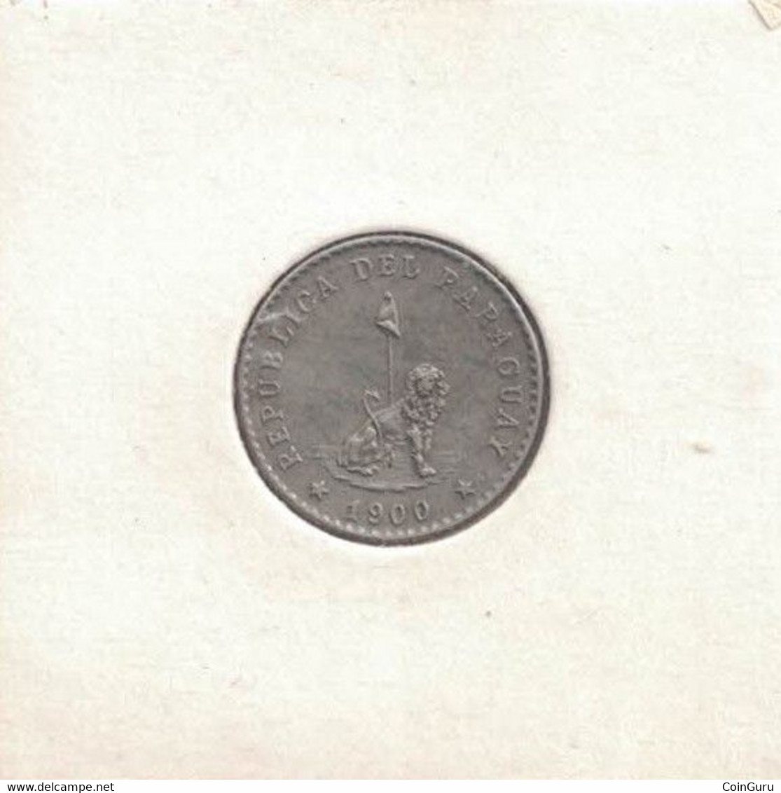 Paraguay 10 Centavos 1900 - Paraguay