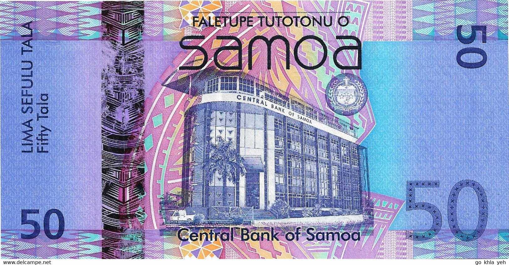 SAMOA 2008 50 Tala - P.41a Neuf UNC - Samoa