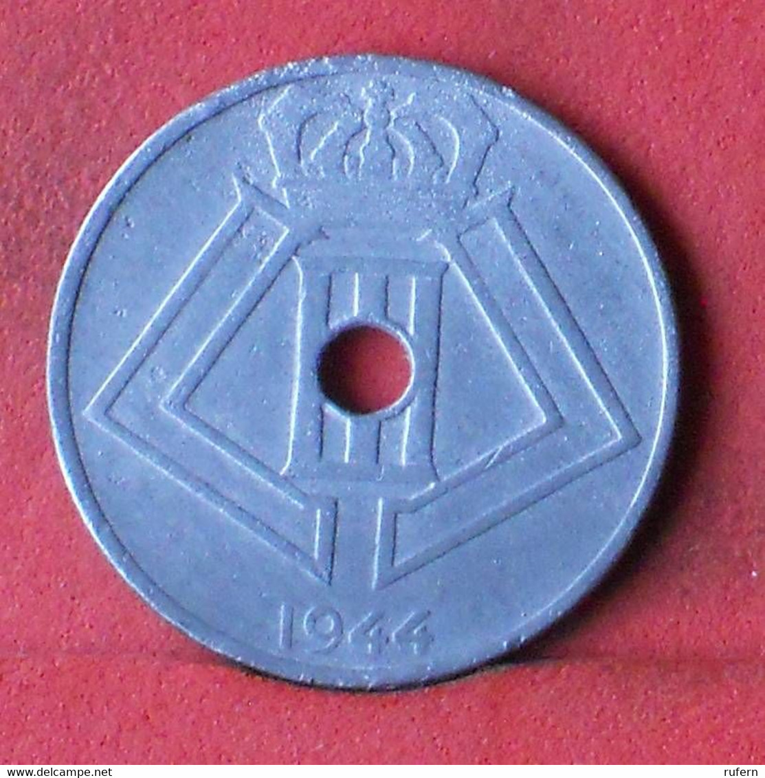BELGIUM 25 CENTIMES 1944 -    KM# 132 - (Nº39053) - 25 Cents