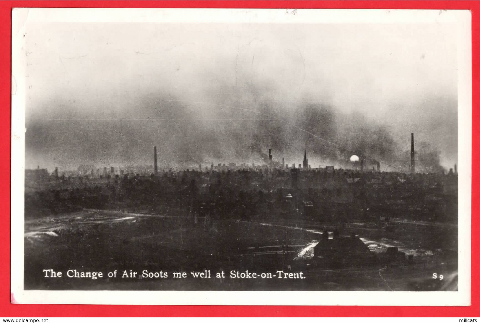 STOKE ON TRENT  POTTERIES    CHANGE OF AIR SOOTS ME WELL RP Pu 1967 - Stoke-on-Trent