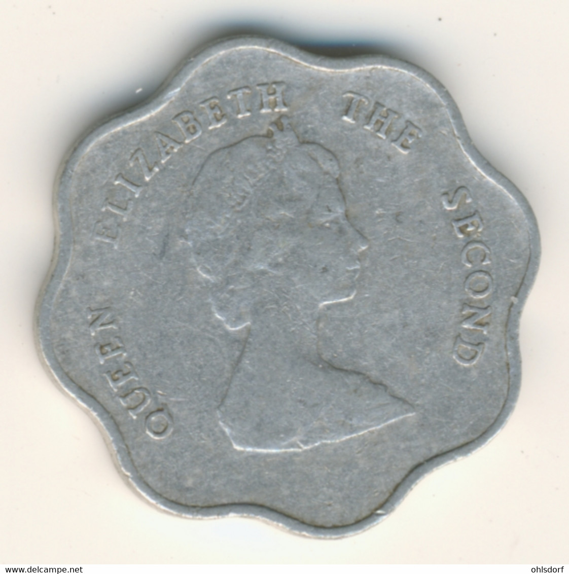 EAST CARIBBEAN STATES 1989: 5 Cents, KM 12 - East Caribbean States