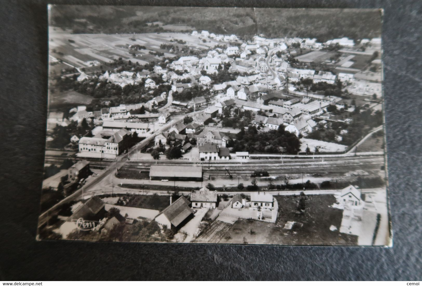 CPSM - LEMBERG (57) - Vue Générale - La Gare En Premier Plan - Andere & Zonder Classificatie