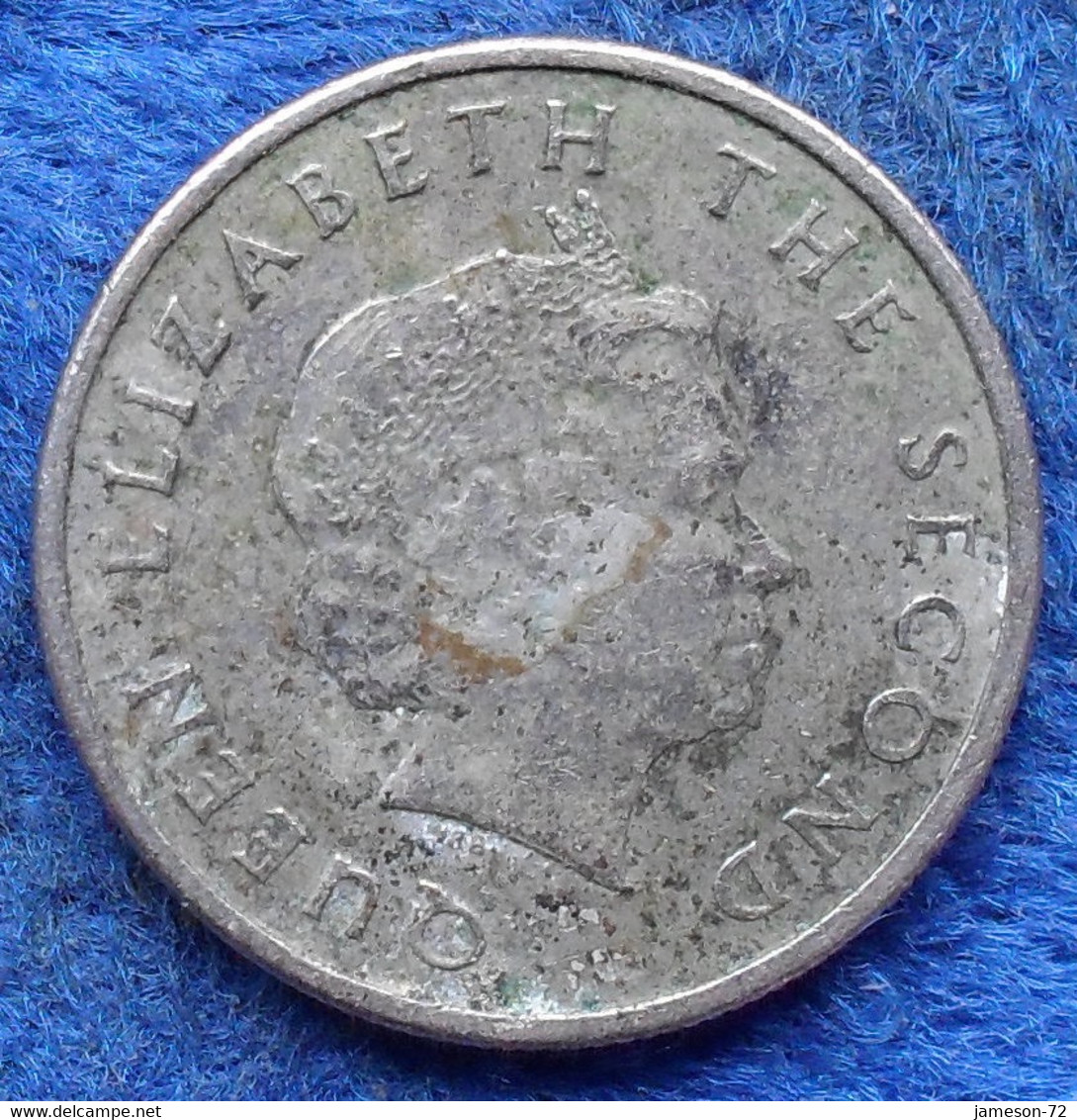 EAST CARIBBEAN STATES - 10 Cents 2007 KM# 37 Elizabeth II - Edelweiss Coins - Caraïbes Orientales (Etats Des)