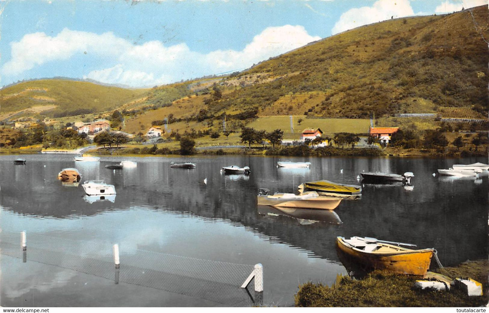 CPSM 42 FIRMINY STATION NAUTIQUE SUR LA LOIRE AUX OLLAGNIERES ENTRE SEMEN ET AURAC SUR LOIRE - Firminy