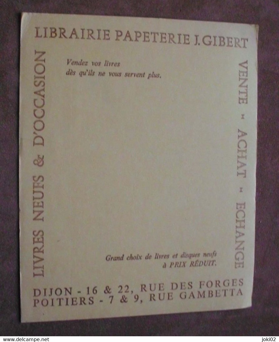 Buvard Librairie Papeterie J.Gibert - Papeterie