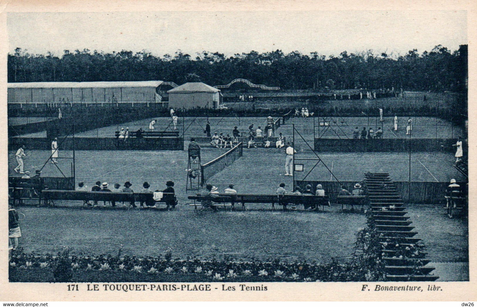 Le Touquet-Paris-Plage - Les Courts De Tennis - Carte Cyan CAP N° 171 Non Circulée - Tennis