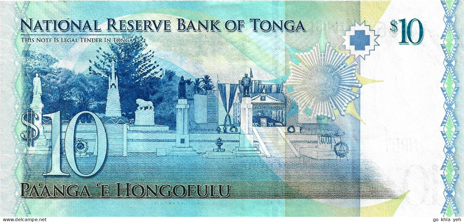 TONGA 2009 10 Pa'anga - P.40a.1 Neuf UNC - Tonga