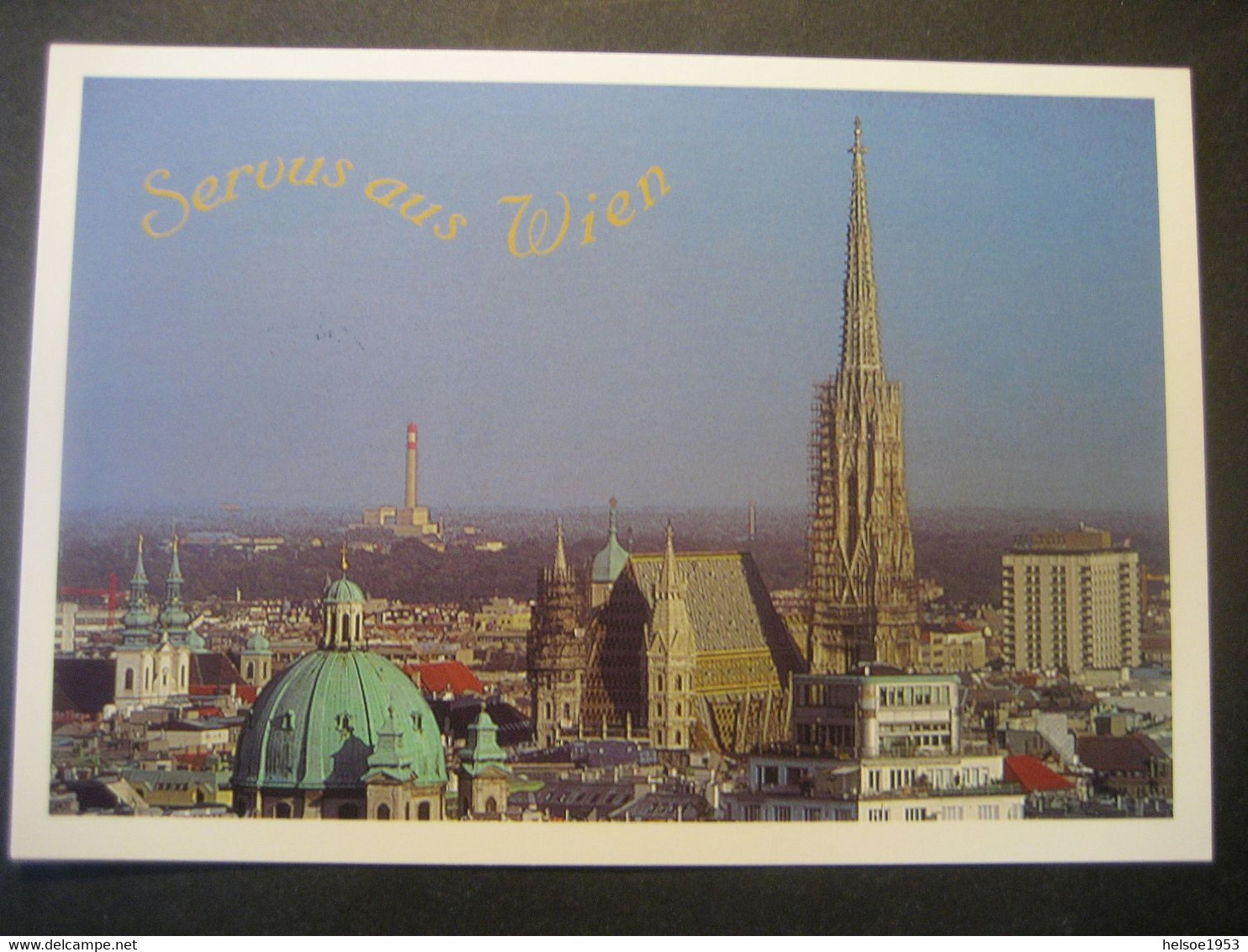 Österreich 1998- Ganzsache FDC Bild-Postkarte "Servus In Wien" Nr. 3 Mit Tagesstempel - Brieven En Documenten