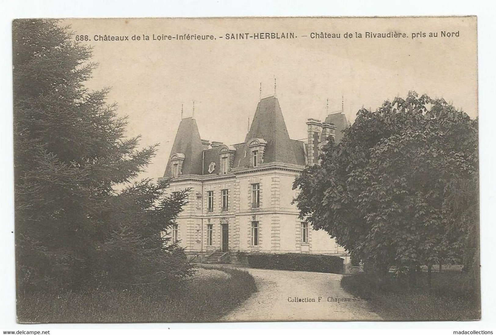 Saint Herblain (44 - Loire Atlantique) Château De La Rivaudière - Saint Herblain