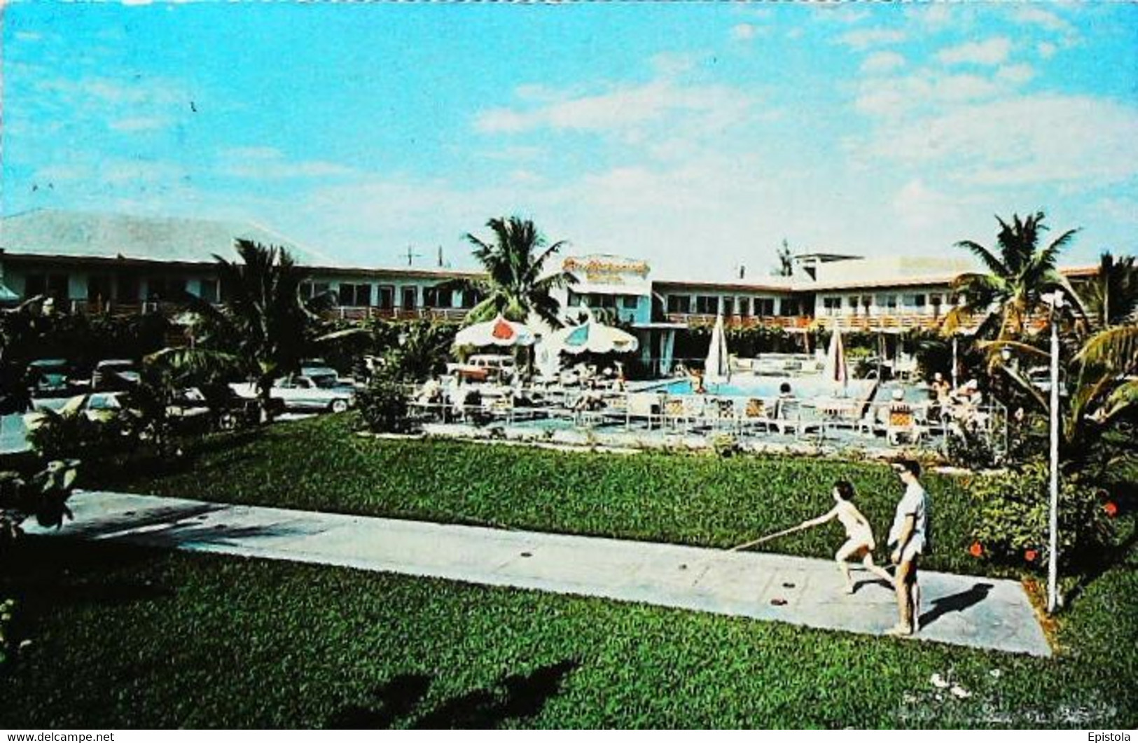 ► SHUFFELBOARD Palet KEY WEST Florida  1965  USA Stamp Mint/MNH 'Lincoln' 4c Sc 1058 No USM-155 - Regionale Spiele