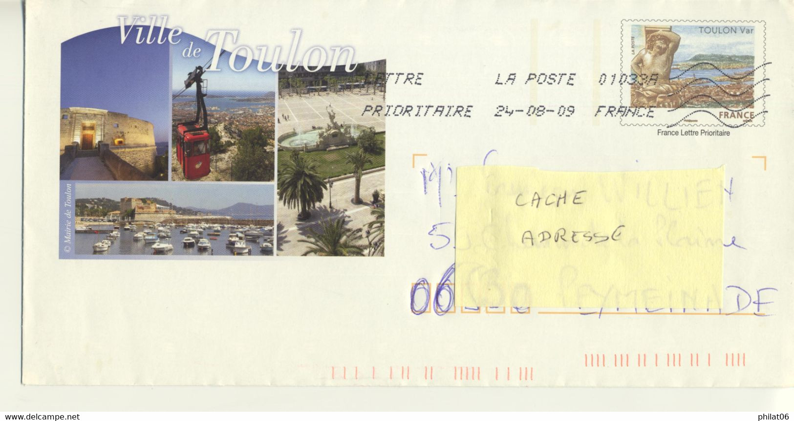 Toulon Var - Prêts-à-poster:Stamped On Demand & Semi-official Overprinting (1995-...)