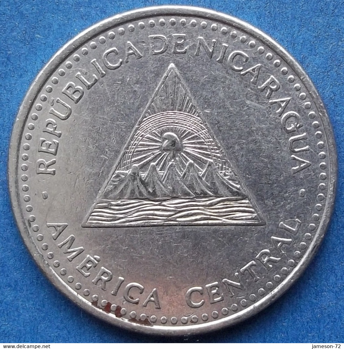 NICARAGUA - 1 Cordoba 2007 KM# 101 Monetary Reform (1912) - Edelweiss Coins - Nicaragua