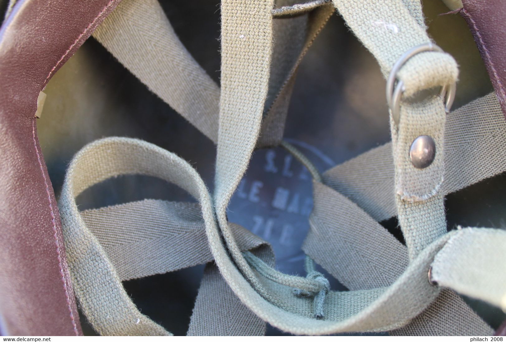 Rare casque  français modèle 1951de GENDARMERIE MARITIME