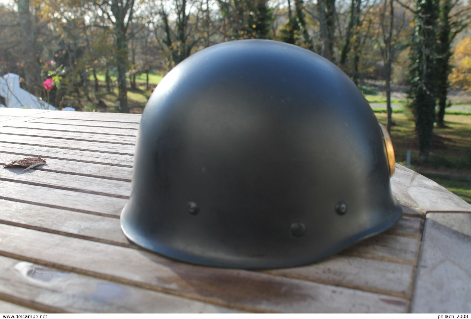 Rare casque  français modèle 1951de GENDARMERIE MARITIME