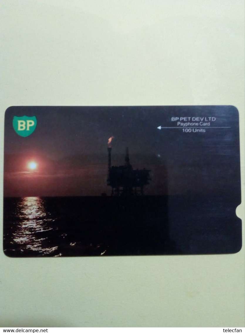 GB UK GPT PETROLE BP PLATEFORME ANCIENNE DEEP NOTCH GROSSE ENCOCHE N° 2BPPA..... UT - Petróleo