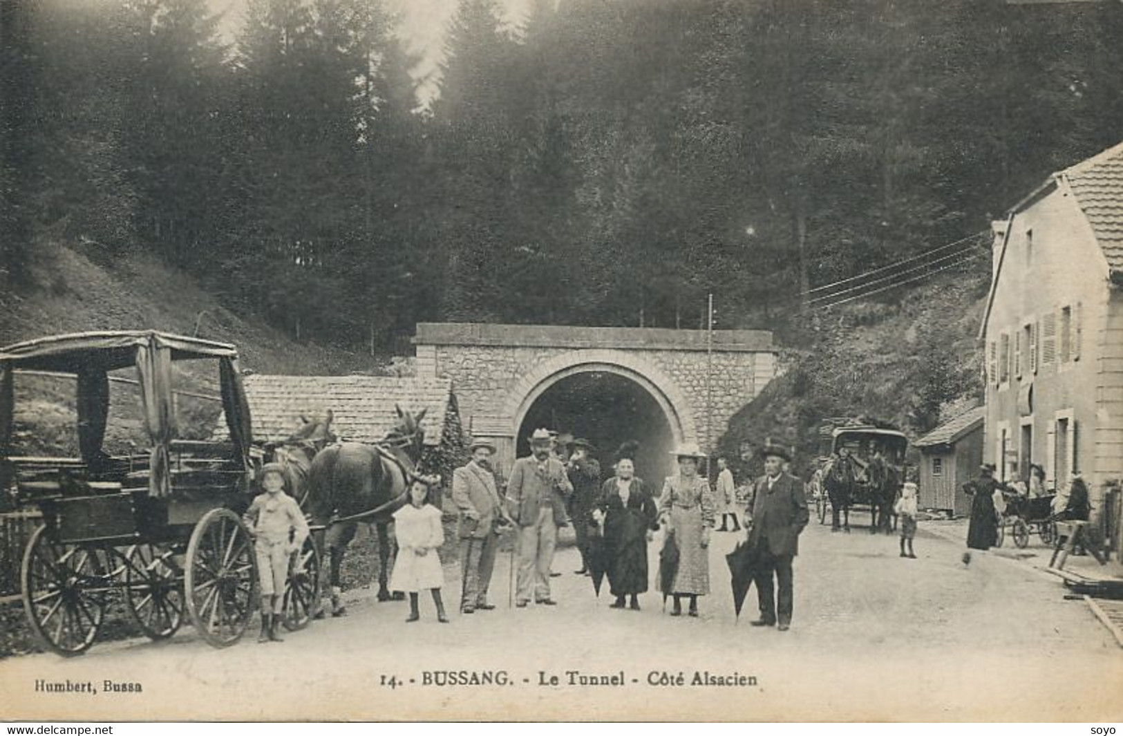 Attelage Fiacre Taxi à Bussang  Vosges  Alsace - Taxis & Fiacres