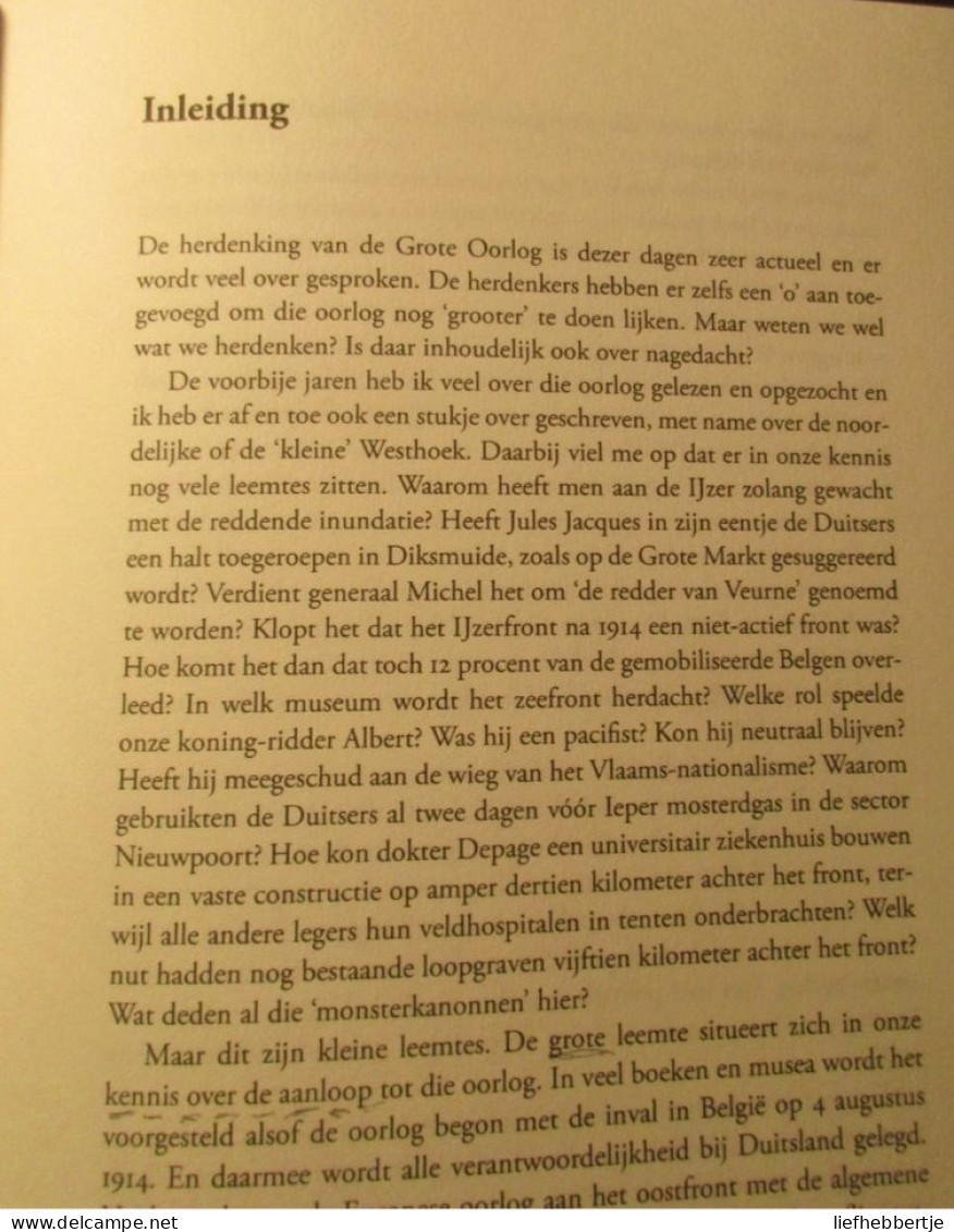 De Grote Leemte - Nooit Gestelde Vragen Over De Eerste Wereldoorlog - Door L. Vanacker - 2014 - Guerre 1914-18