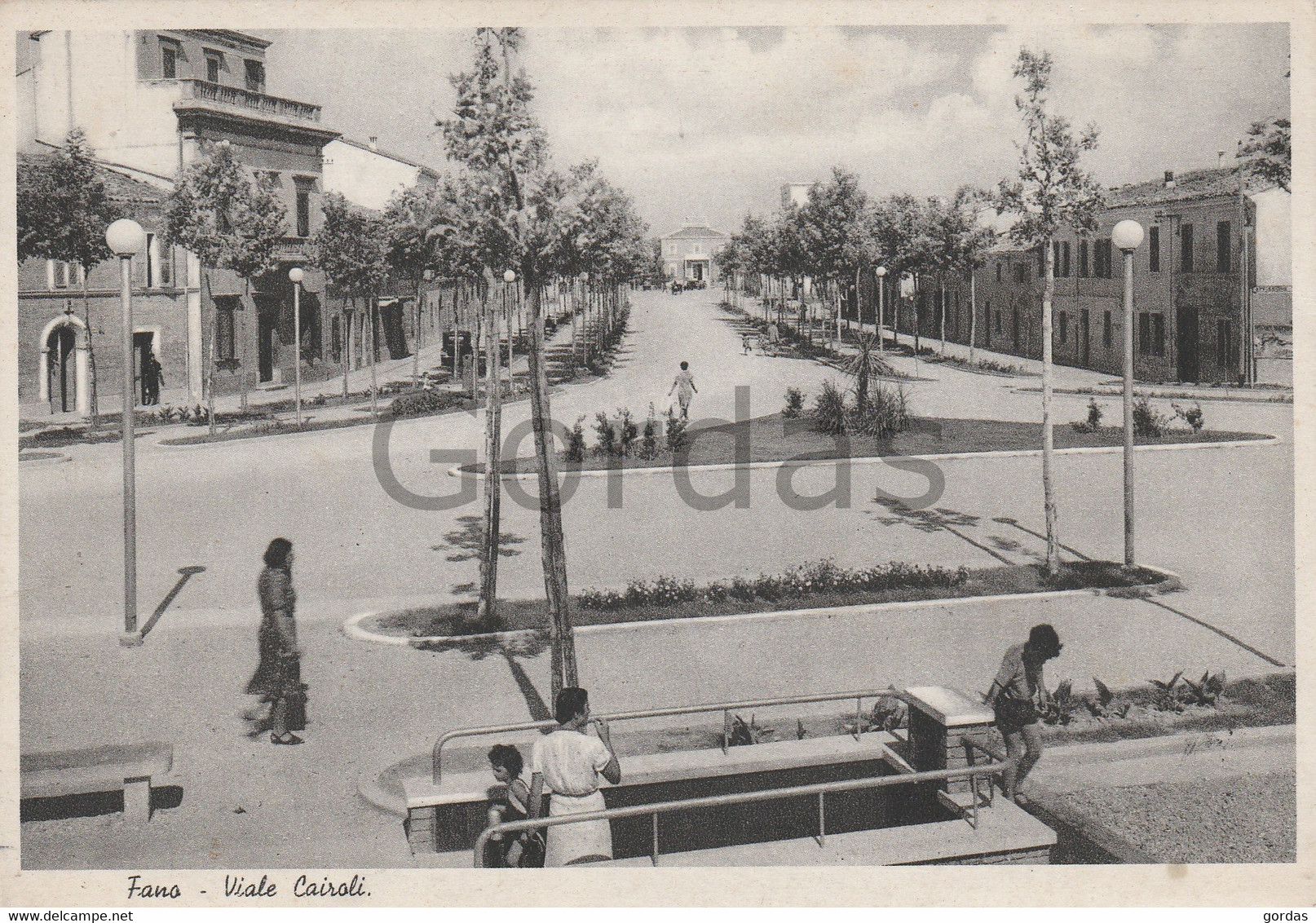 Italy - Fano - Viale Cairoli - Fano