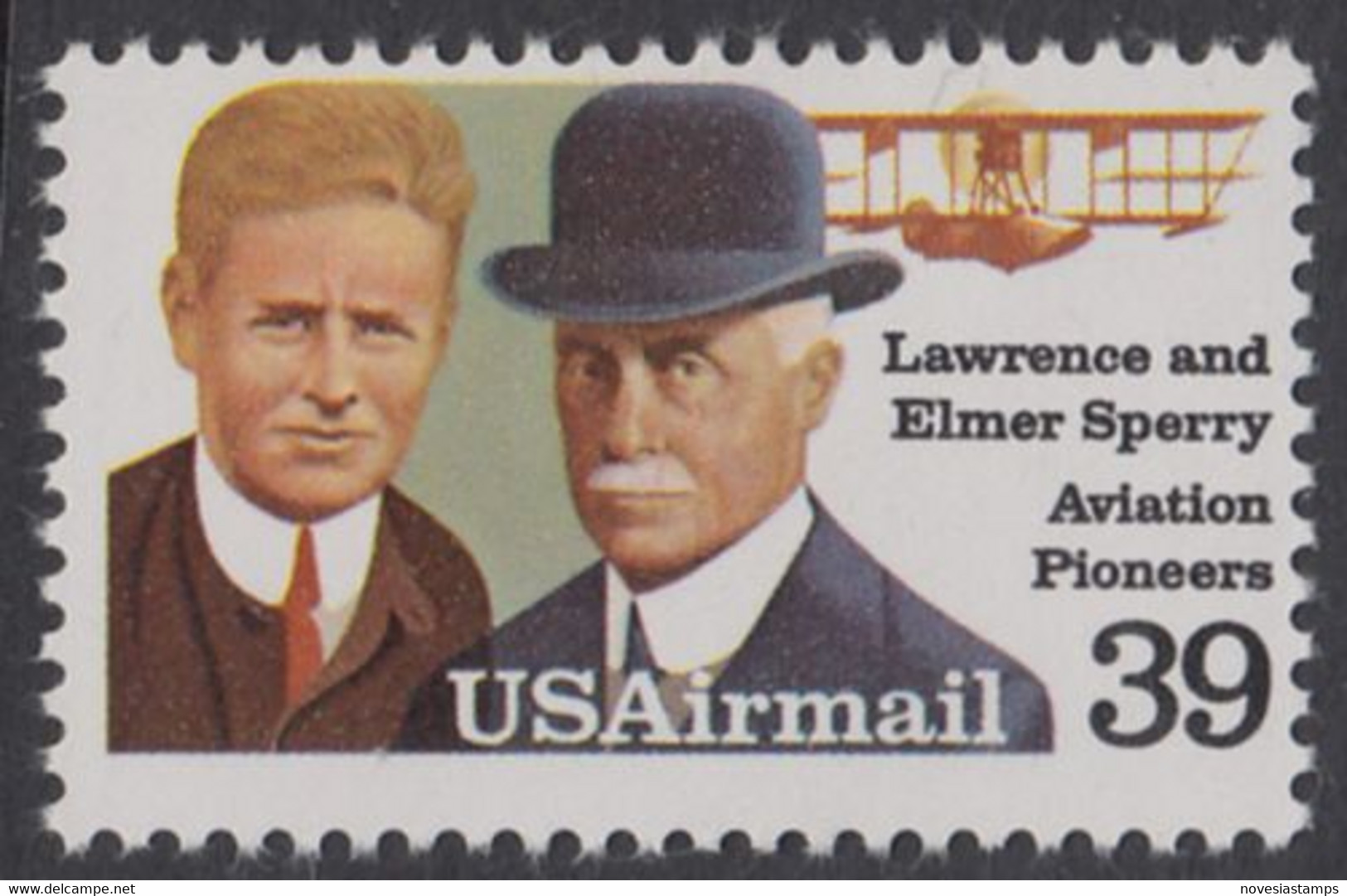 !a! USA Sc# C114 MNH SINGLE - Lawrence & Elmer Sperry - 3b. 1961-... Nuovi