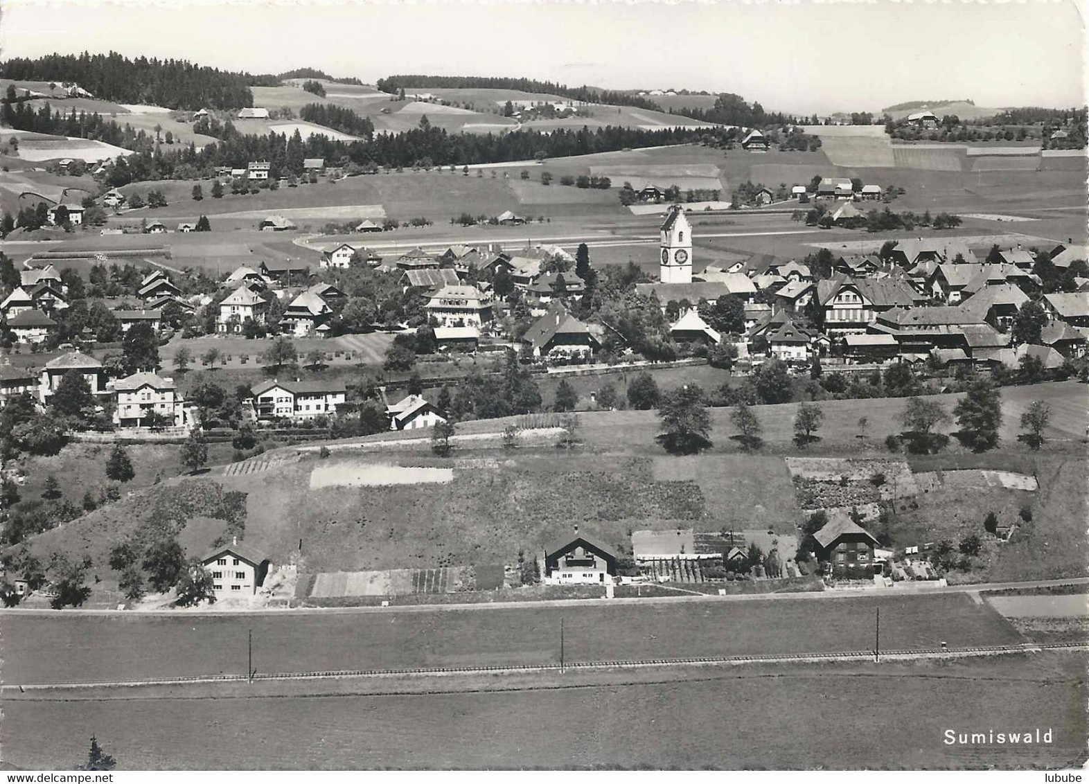 Sumiswald - Dorfansicht          1956 - Sumiswald