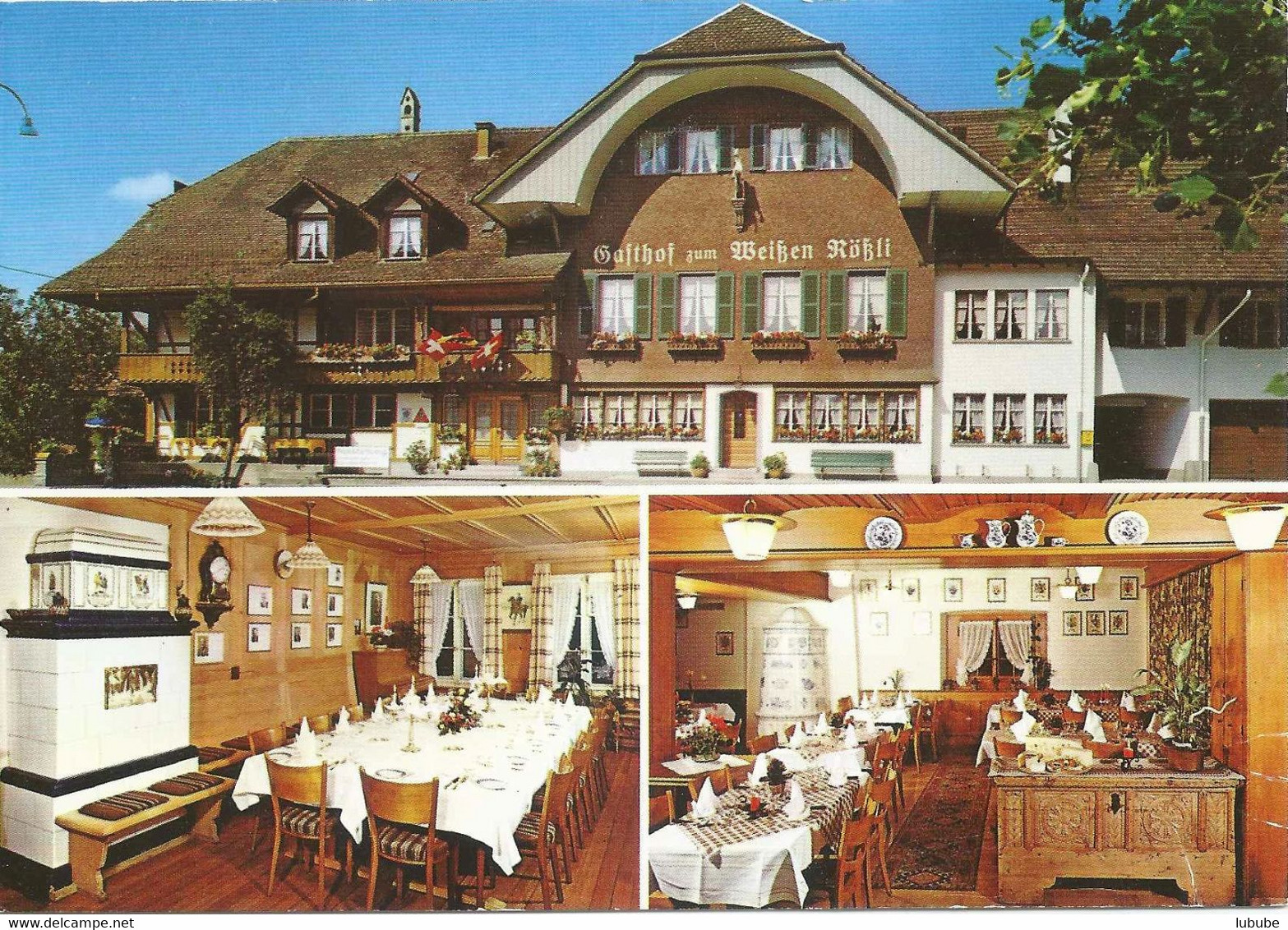 Zäziwil - Gasthof Zum Weissen Rössli           Ca. 1970 - Zäziwil