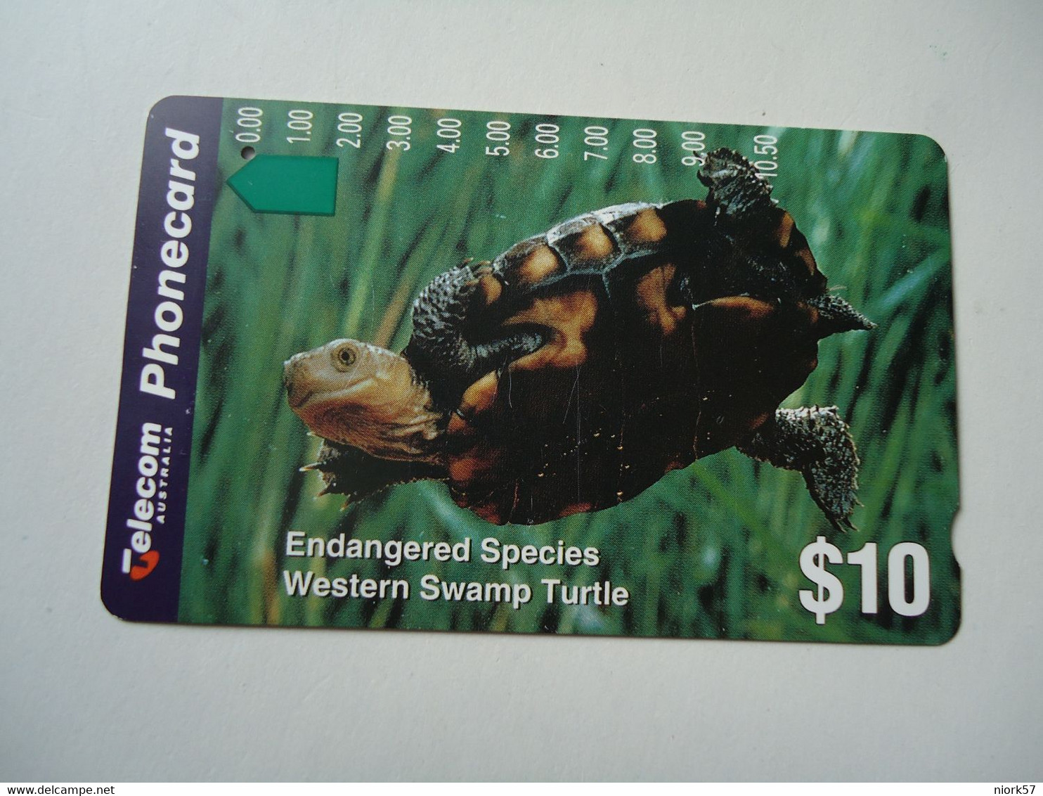 AUSTRALIA  USED CARDS  ANIMALS TURTLES - Tortues