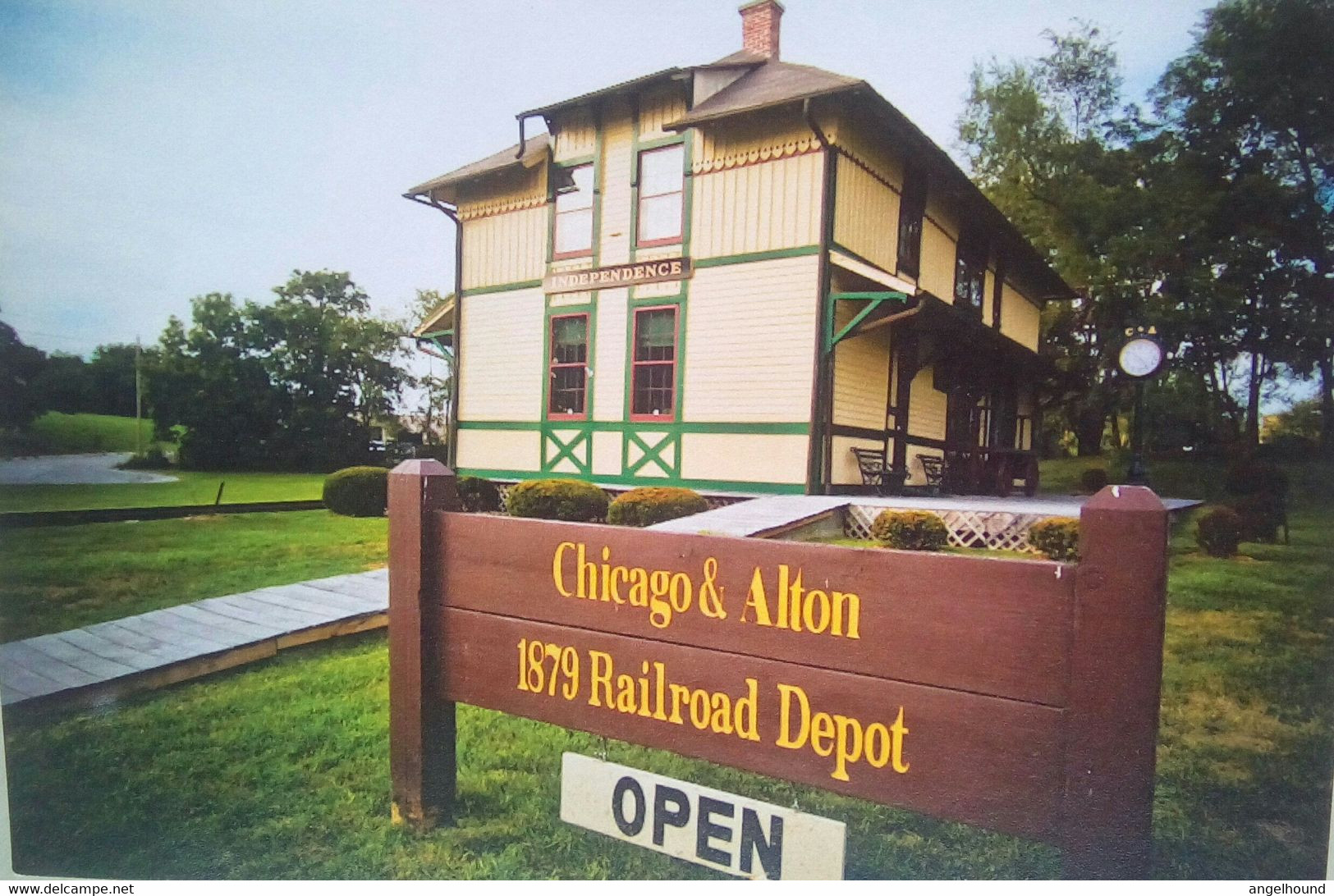 Chicago And Alton Depot - Independence