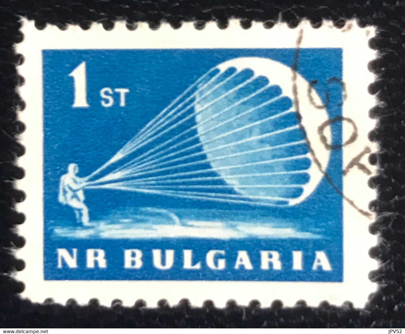 Bulgaria - P4/40 - (°)used - 1963 - Michel 1364 - Parachutist - Timbres De Service