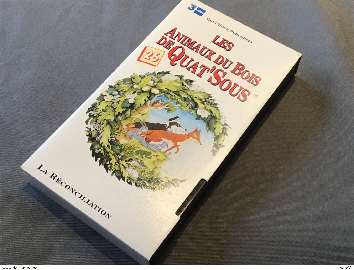 Les Animaux Du Bois De Quat’Sous D’après le Roman de !Colin Dann 1992 Première vente