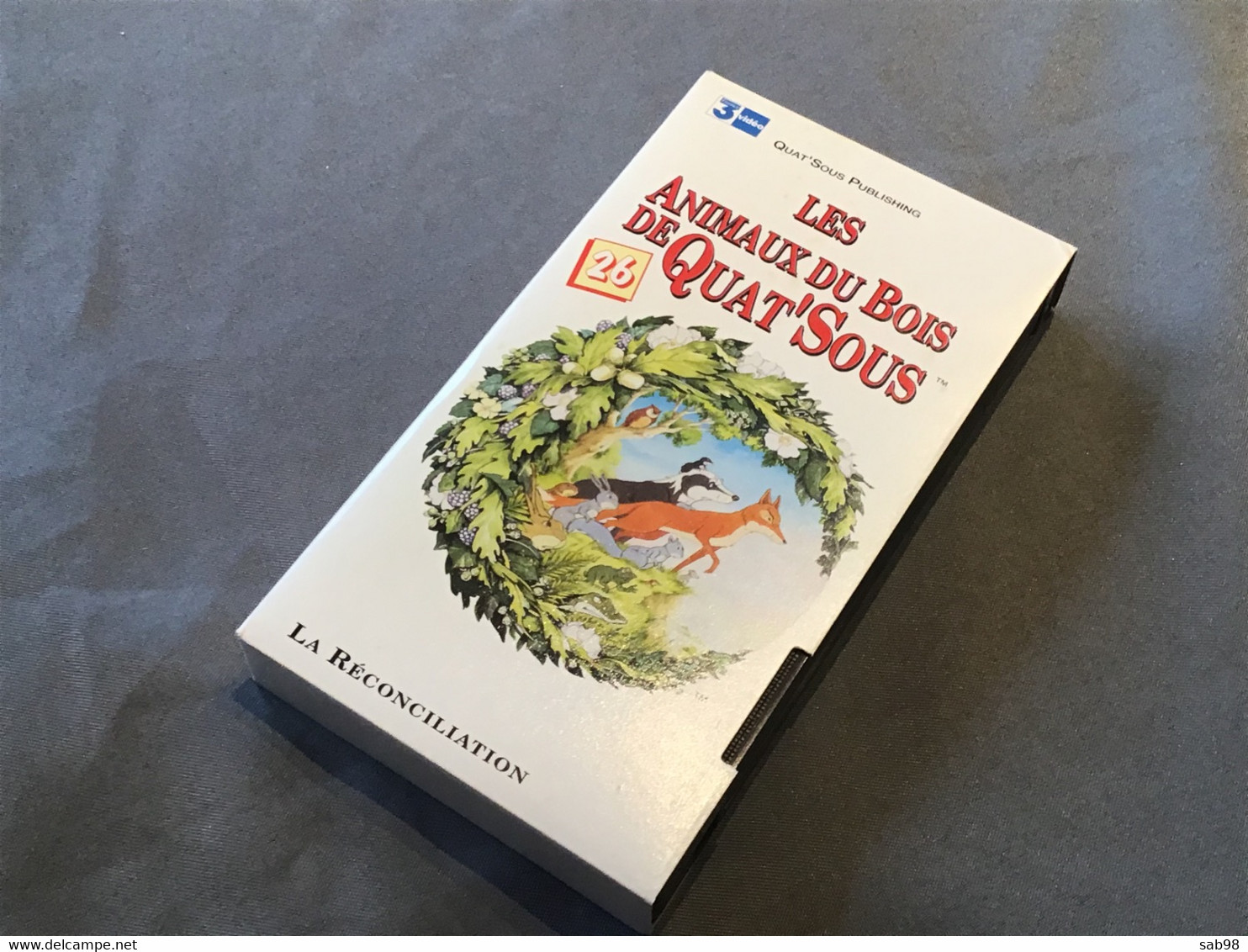 Les Animaux Du Bois De Quat’Sous D’après le Roman de !Colin Dann 1992 Première vente