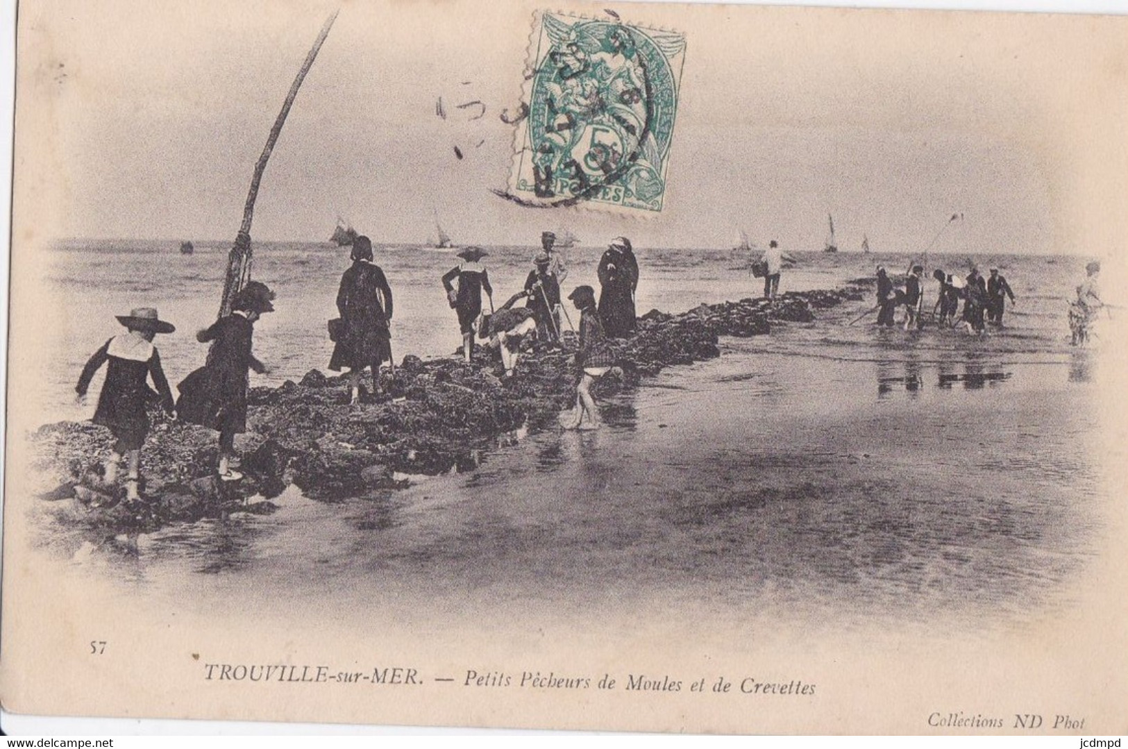 Trouville  Petits Pécheur De Moules - Trouville