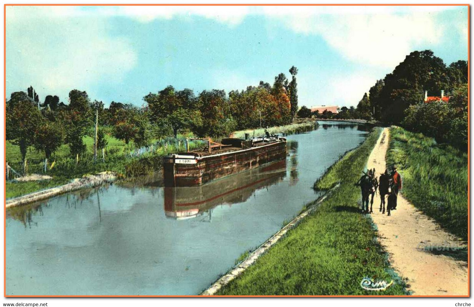 18 - CPSM - Léré - Le Canal - Lere