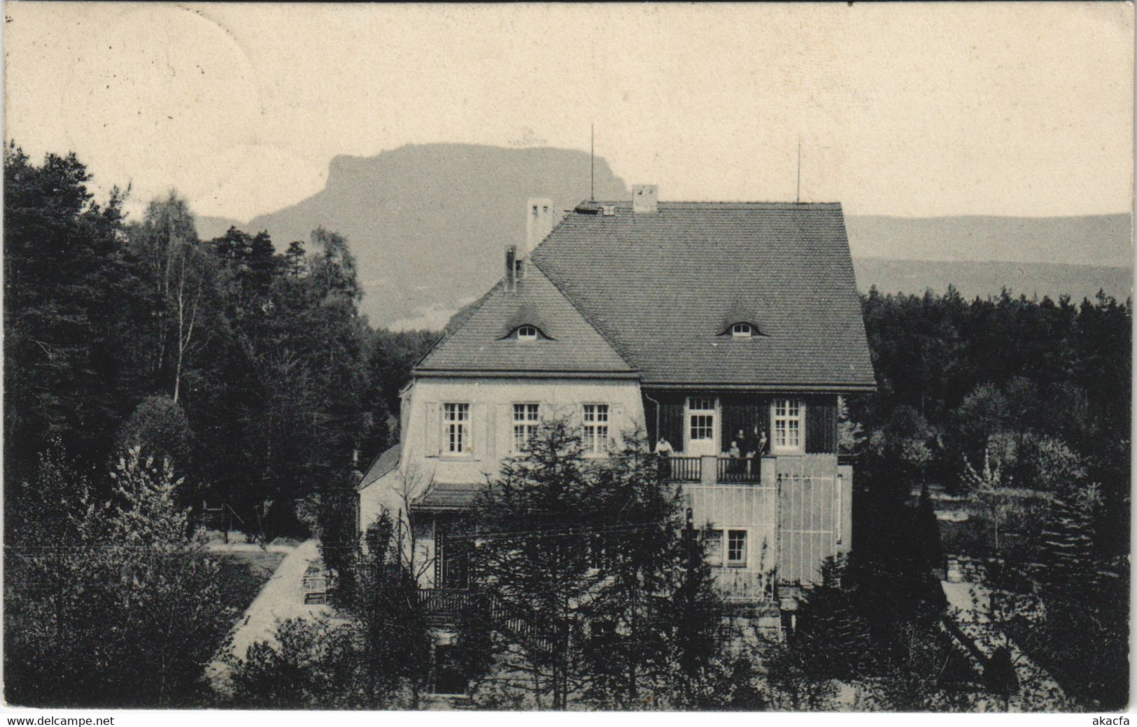 CPA AK GOHRISCH B. Königstein Erholungsheim Haidenhof GERMANY (978041) - Gohrisch