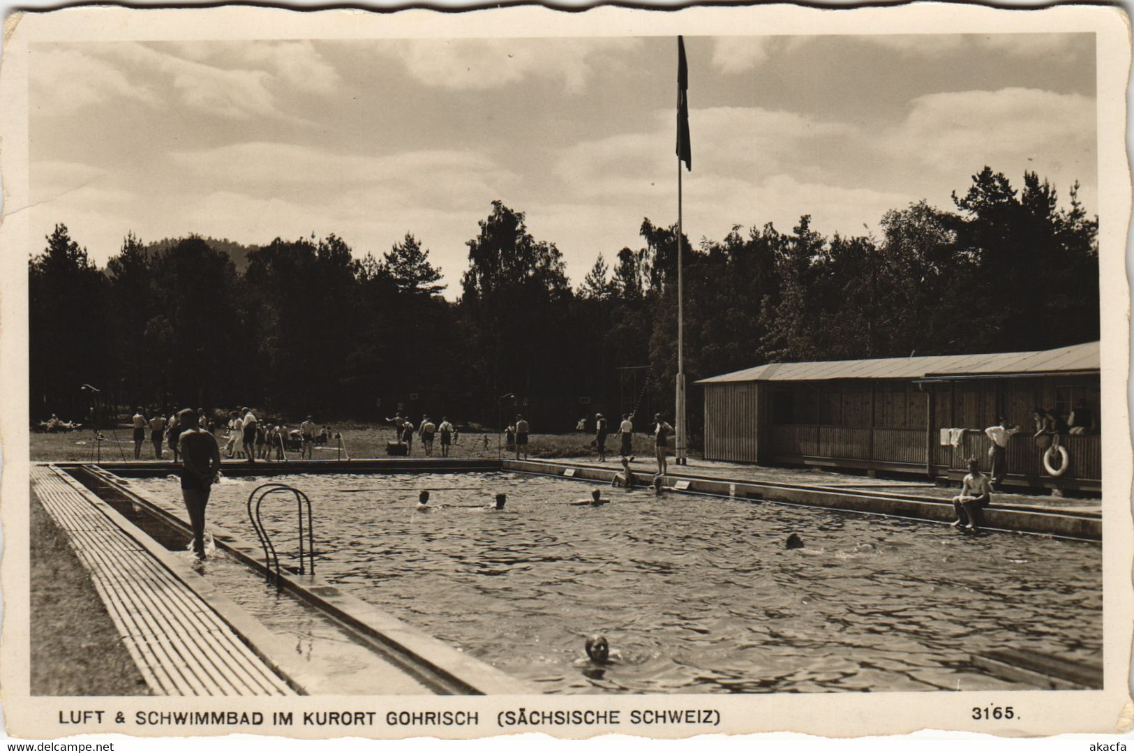 CPA AK GOHRISCH Schwimmbad Swimming Pool GERMANY (978043) - Gohrisch