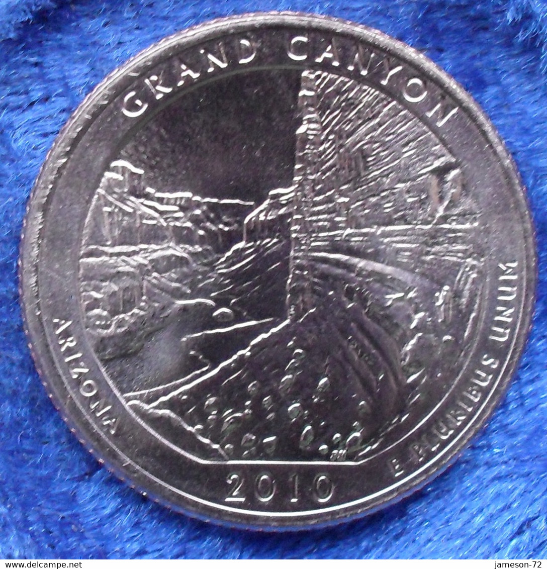 USA - Quarter Dollar 2010 D "Grand Canyon" KM# 472 America - Edelweiss Coins - Other & Unclassified