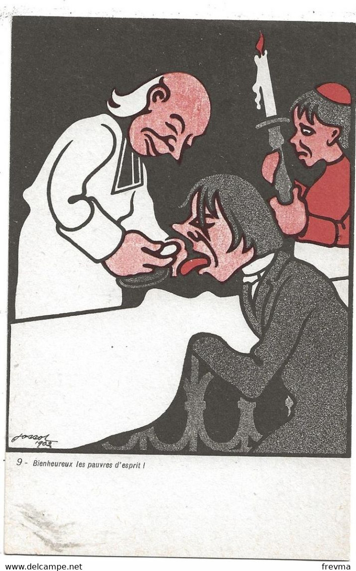 Illustrateur Jossot N°9 Bienvenue Les Pauvres D'esprit - Jossot